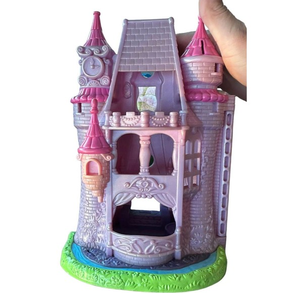 VTG HTF SHRINKY DINKS DISNEY PRINCESS CINDERELLA'S CASTLE SPIN MASTER 2002 - Picture 5 of 11